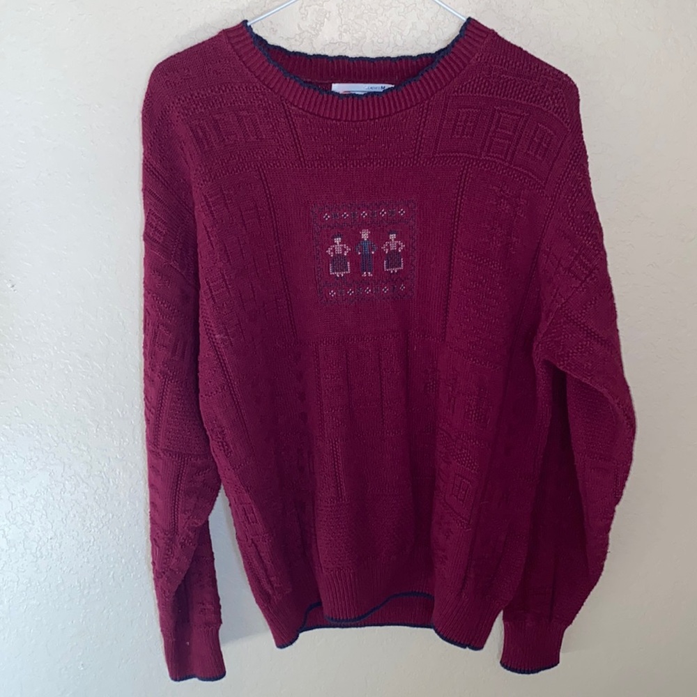 Cotton Harbor towns people sweater